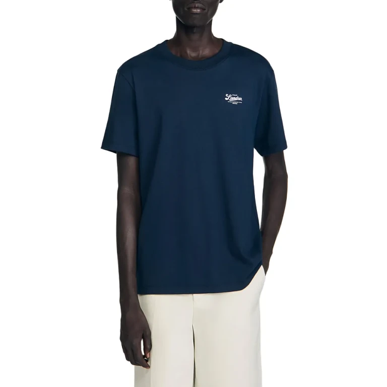 Sandro Logo Classic Fit Tee