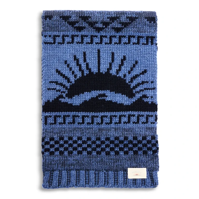Faherty Sun and Wave Novelty Scarf
