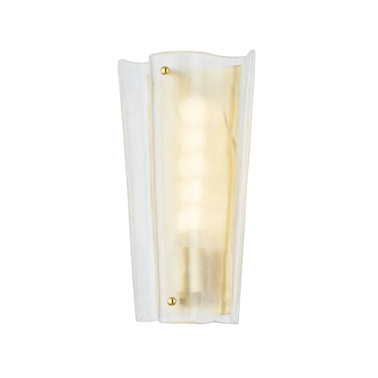 Aged Brass Wall Sconce from the Baxford Collection