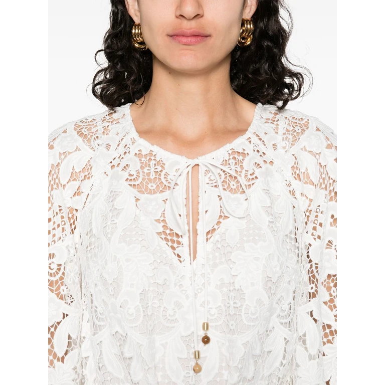 Zimmermann Dresses Ivory Polyester - Women