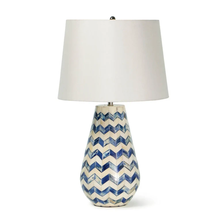 Blue Table Lamp from the Cassia Collection