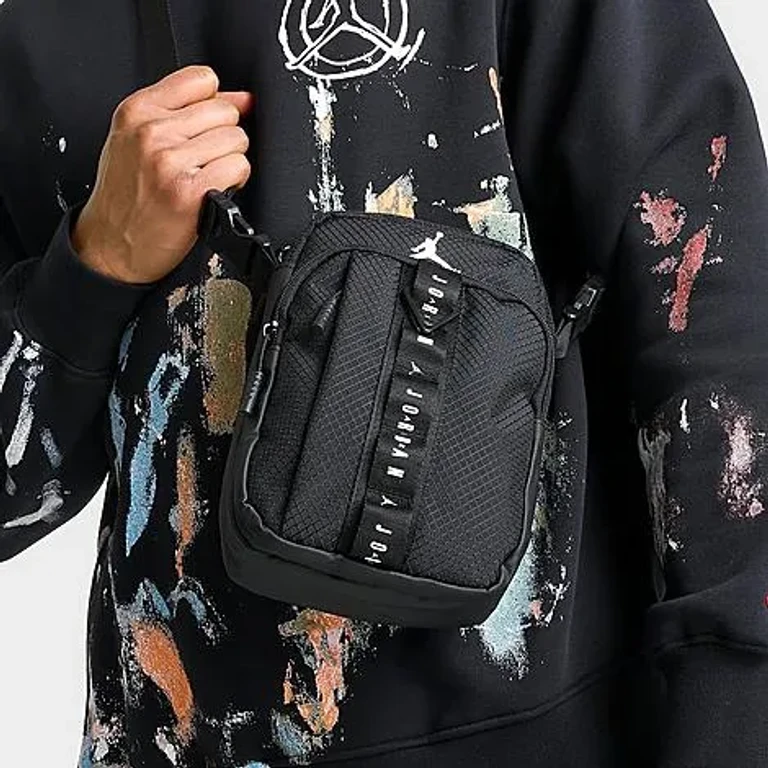 Jordan Hover Crossbody Bag in Black