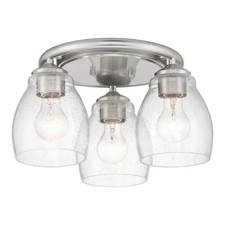 Winsley 3-Light Ceiling Light in Brushed Nickel
