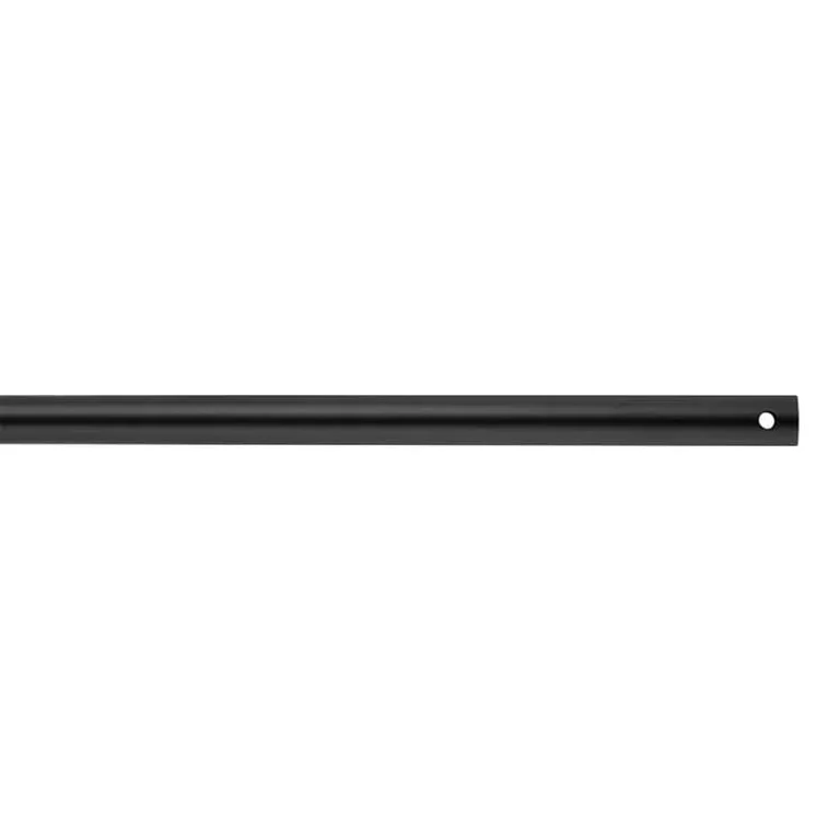 Visual Comfort Fan Ceiling Fan Downrod in Midnight Black