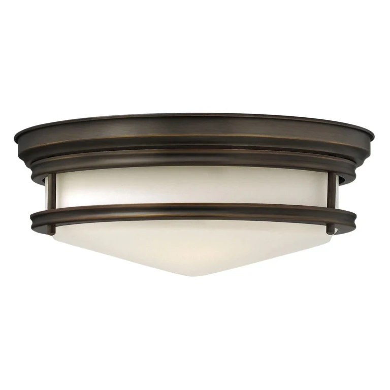 Oil Rubbed Bronze LED Flush Mount from the Hadley Collection