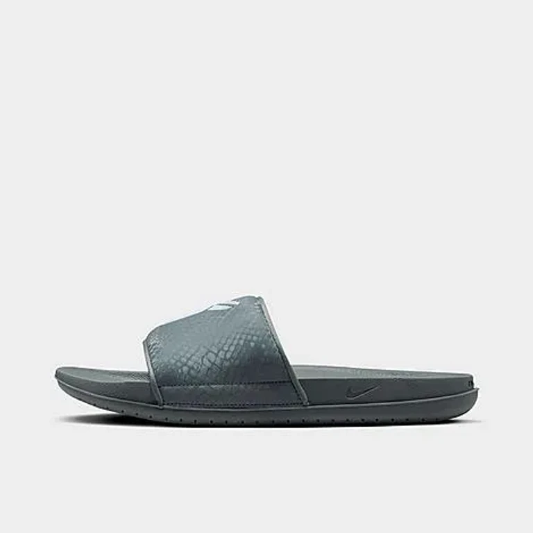 Nike Men's Kobe Offcourt Slide Sandals in Cool Grey/White Size: 6.0