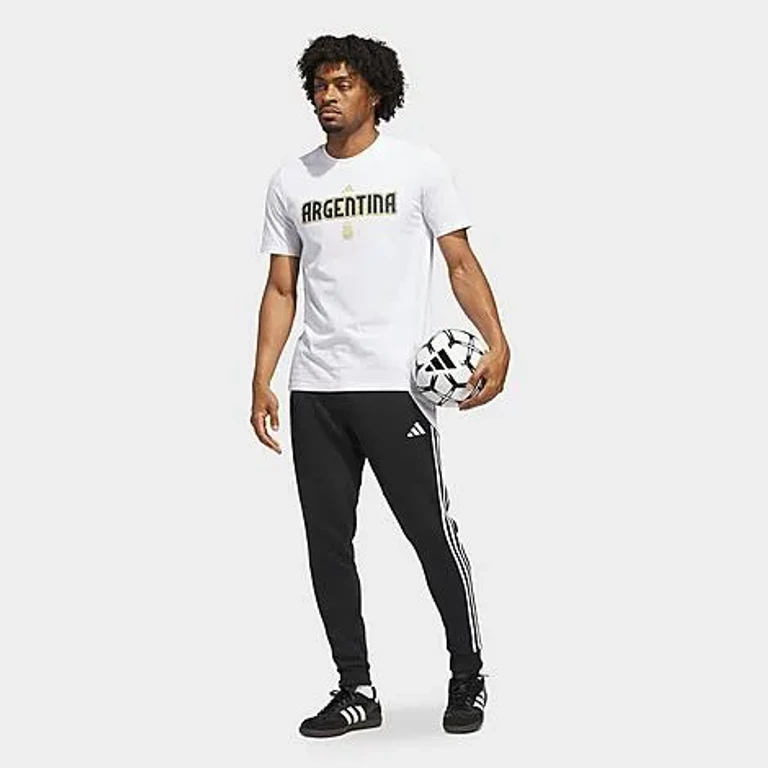 adidas Men's FIFA World Cup 2026 Argentina Home Graphic T-Shirt in White Size: XS
