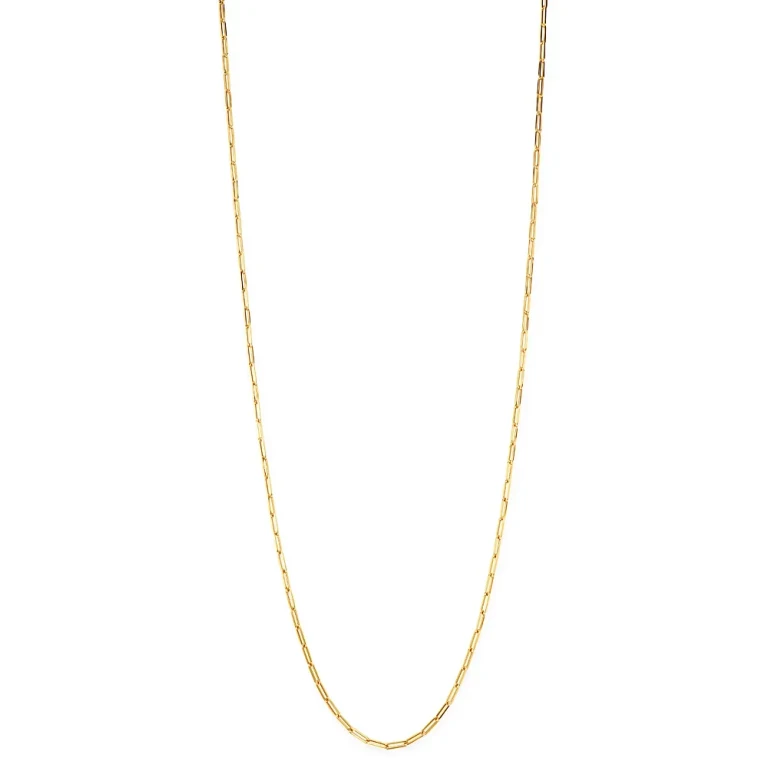 Roberto Coin 18K Yellow Gold Long Link Chain Necklace, 33