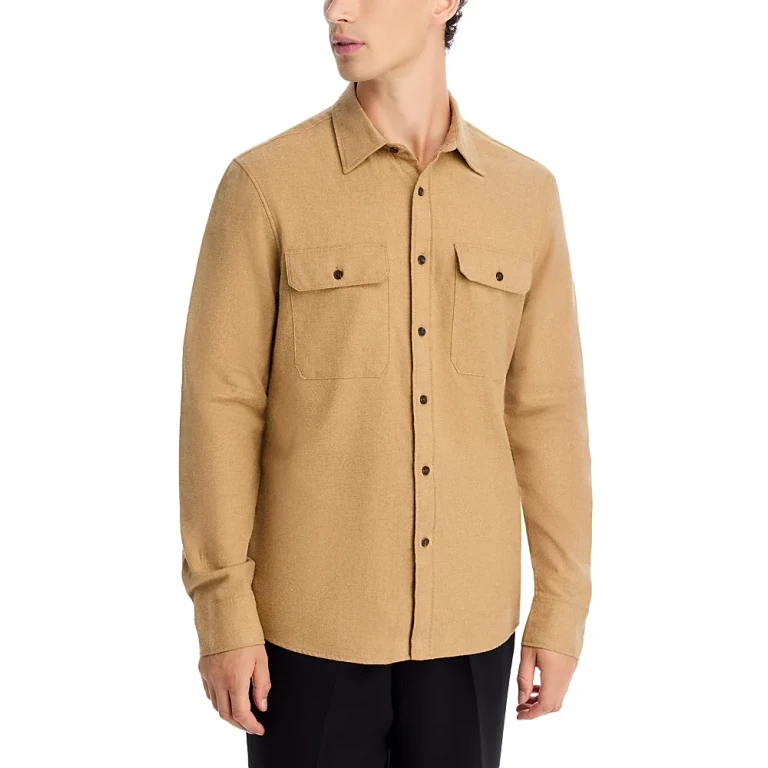 Michael Kors Camicia in flanella con bottoni