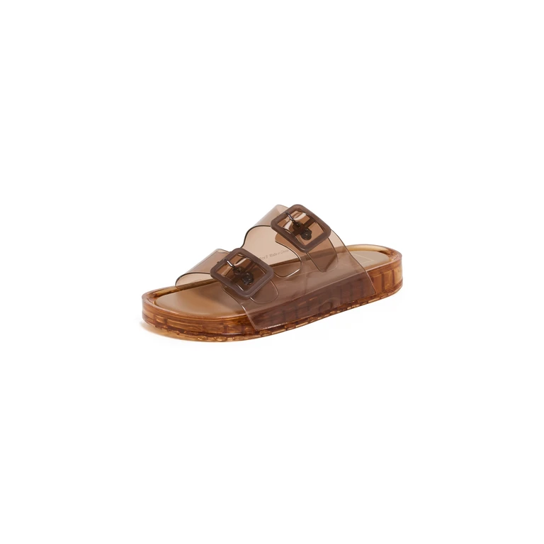 Dolce Vita Julio Jelly Sandals Whiskey Vinyl 7