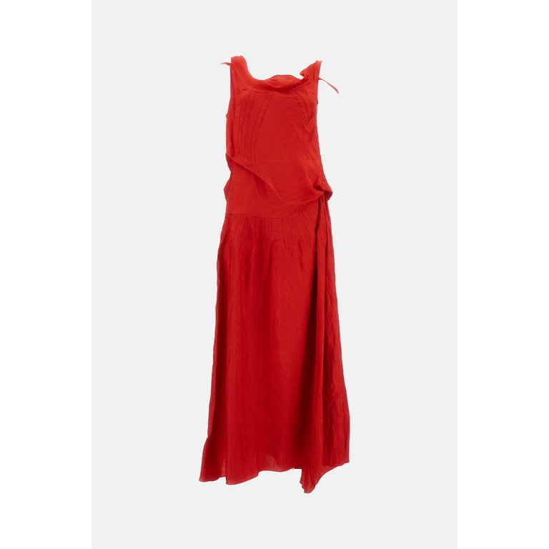 Plan C Dresses Rosso - Women
