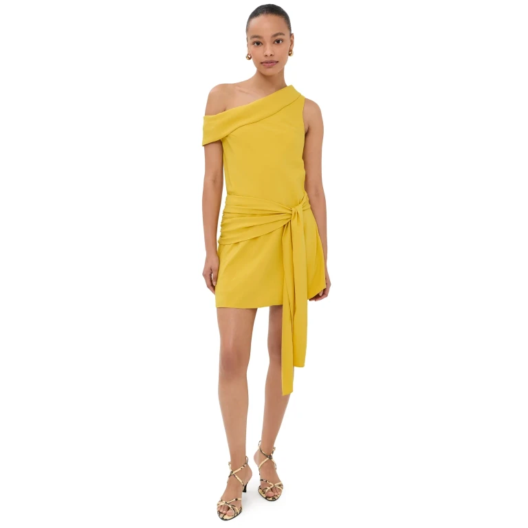 Azeeza Kavari Mini Dress Canary S