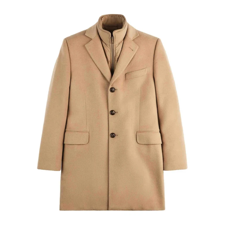 Fay Manteau Court - Camel