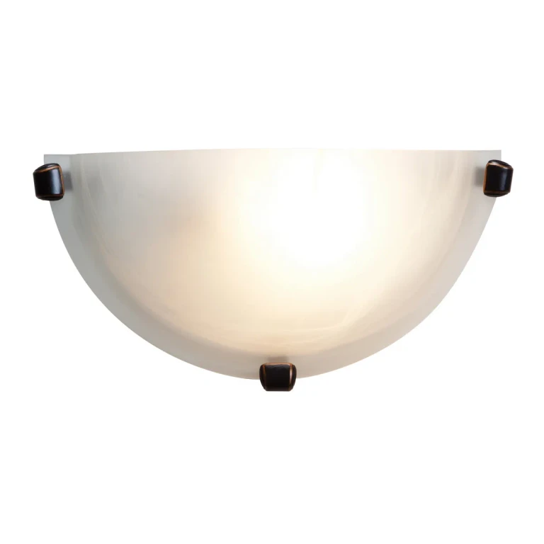 Oil Rubbed Bronze One Light Wall Sconce from the Mona Collection