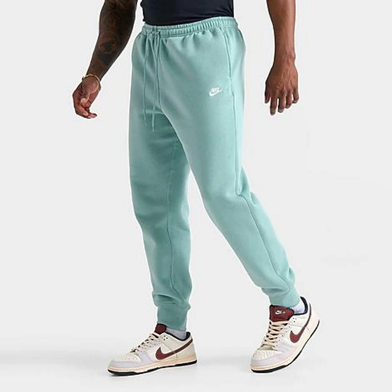 Nike Men's Club Fleece Premium Jogger Pants in Cannon/Cannon/White Size: XS