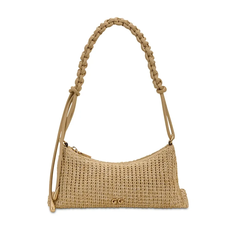Cult Gaia Osa Denim Shoulder Bag