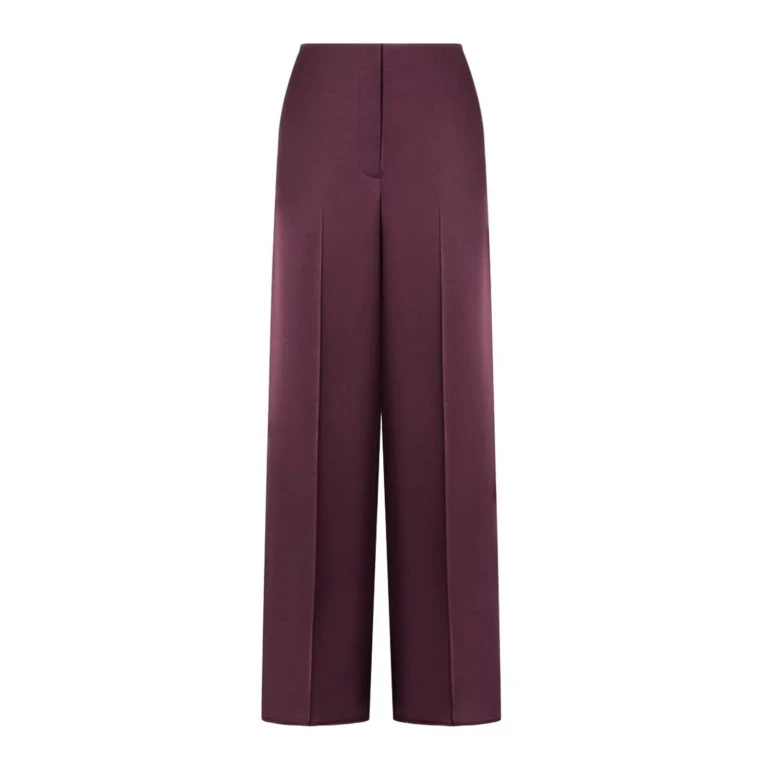 Pinko Pantalons Décontractés - Rouge Brun