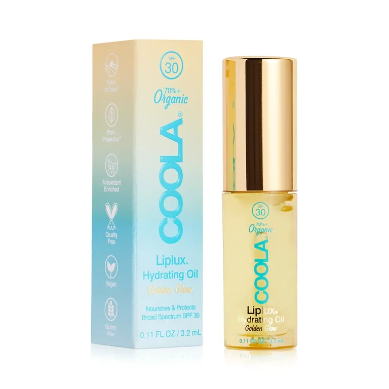 Coola Liplux Hydrating Lip Oil Spf 30 0.1 oz.