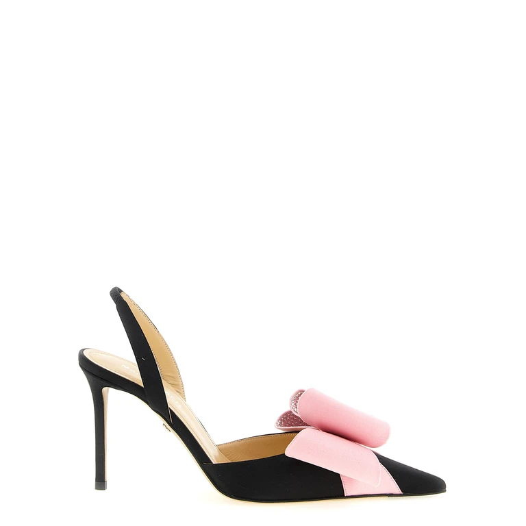 Mach & Mach Multicolor Satin High Heel Pumps - Women