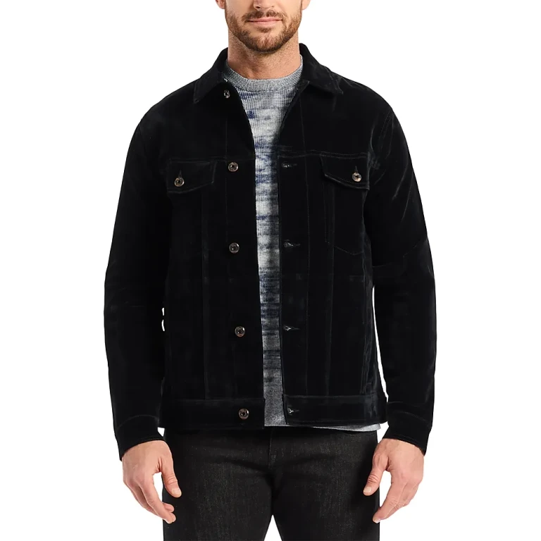 Robert Graham Celestial Velvet Trucker Jacket