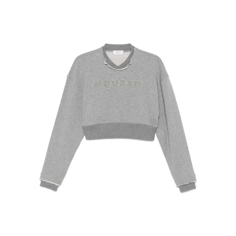 Alexander Mcqueen Sweat-Shirts - Gris