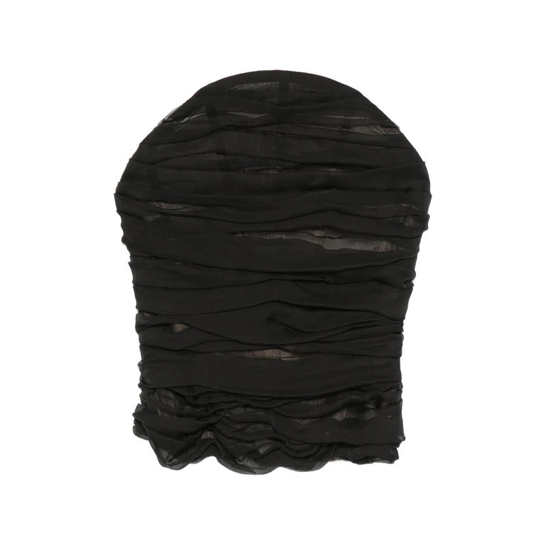 Balenciaga Ruched Halterneck Top