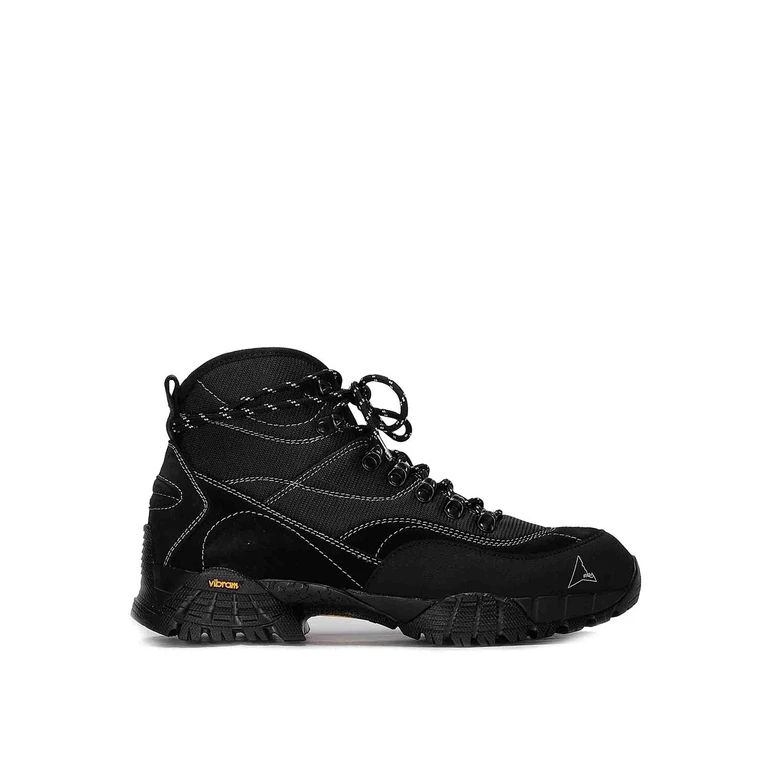 ROA Andreas Raw black hybrid boot Upper - Men
