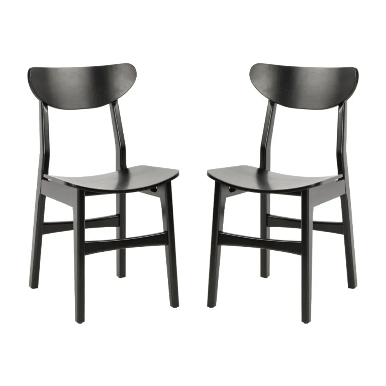 Lucca Retro Dining Chairs - Set of 2