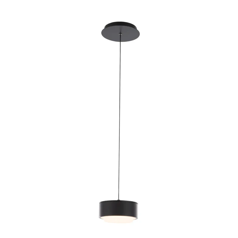 WAC Ohm 3000K Pendant Light in Black - PD-13006-BK