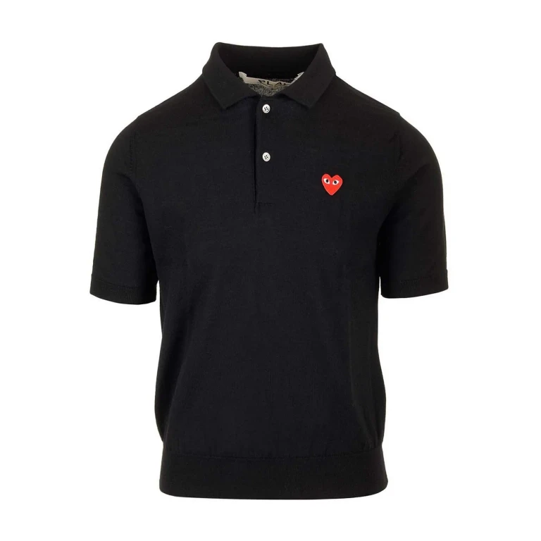 Comme des Garçons Play Polo - Schwarz