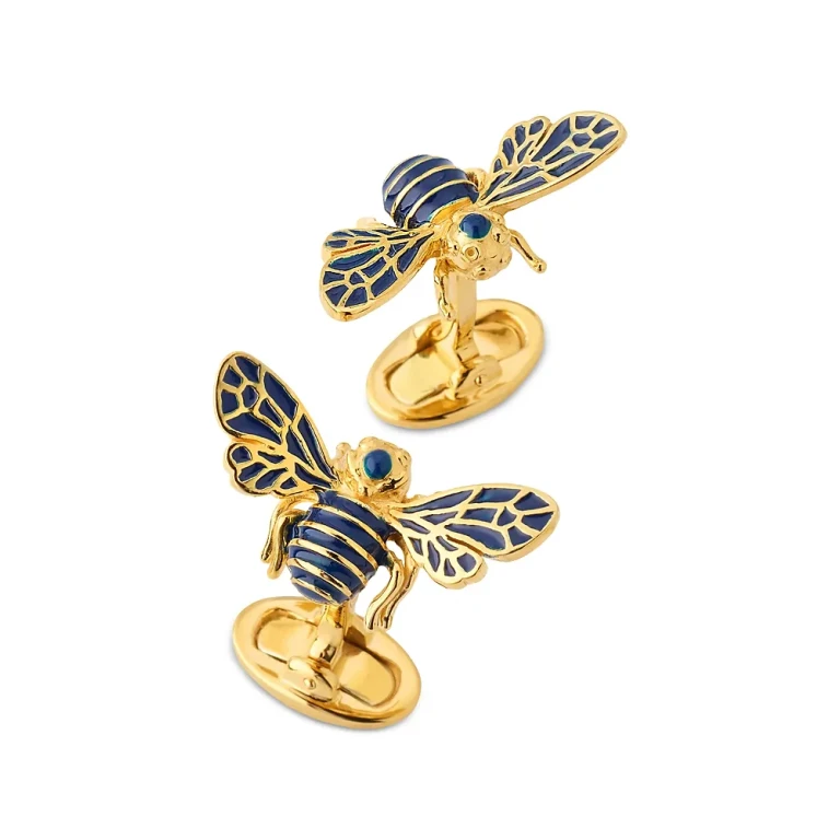 Blue Bee Cufflinks