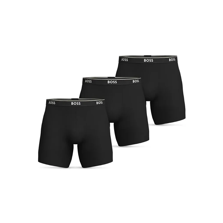 Boss Power Cotton Blend Boxer Briefs, Pack of 3