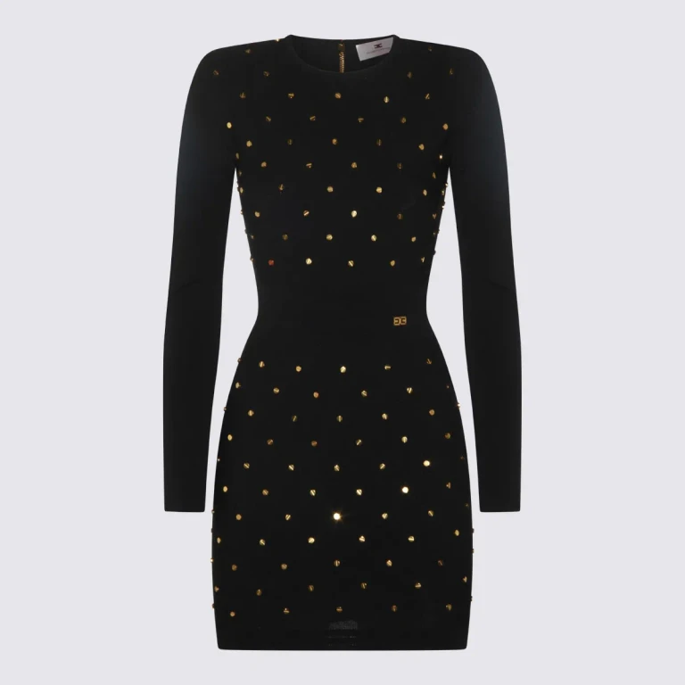 Elisabetta Franchi Robe Courte - Noir