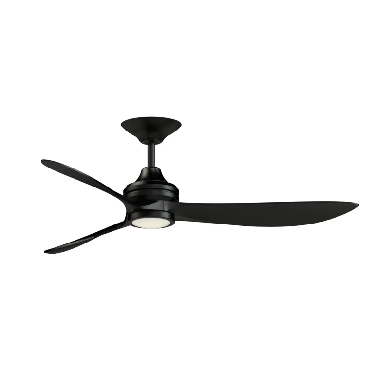 Black 60" Ceiling Fan from the Aviara Collection