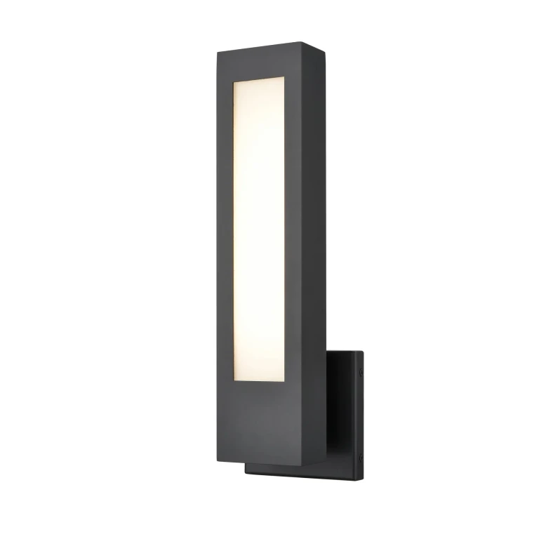 Millennium Outdoor Wall Light in Powder Coated Black