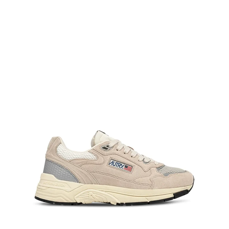 Autry Tênis casual Hyperway Low Man com cadarço masculino