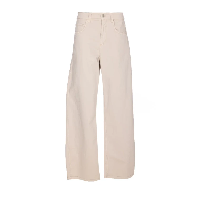 Calças de ganga retas Brunello Cucinelli - Azul
