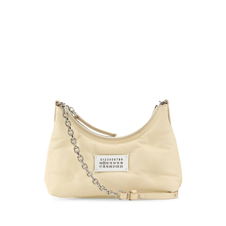Maison Margiela Small hobo Ivory Leather Bag