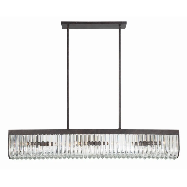 Alister 6-Light Chandelier in Charcoal Bronze