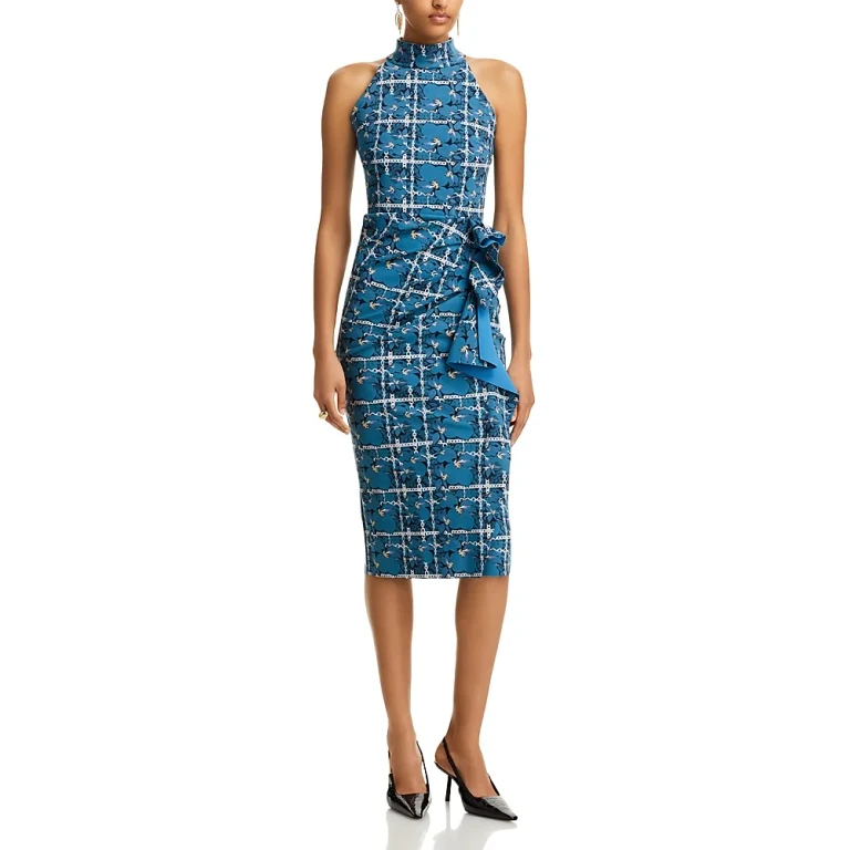 Chiara Boni La Petite Robe Amenadiel Ruffled Halter Dress