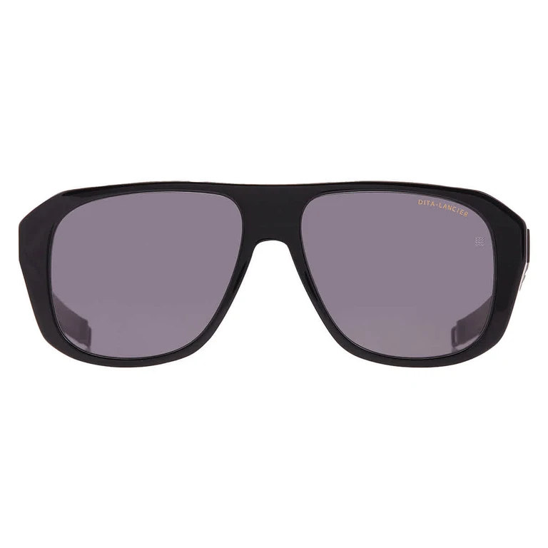 Dita LANCIER Polarized Grey Pilot Unisex Sunglasses LSA-431 02 56