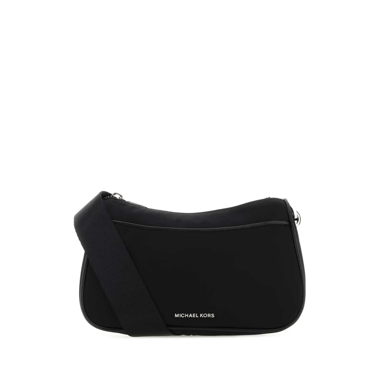 Michael By Michael Kors Black Nylon Jet Set Crossbody Bag Borse A Tracolla - Women