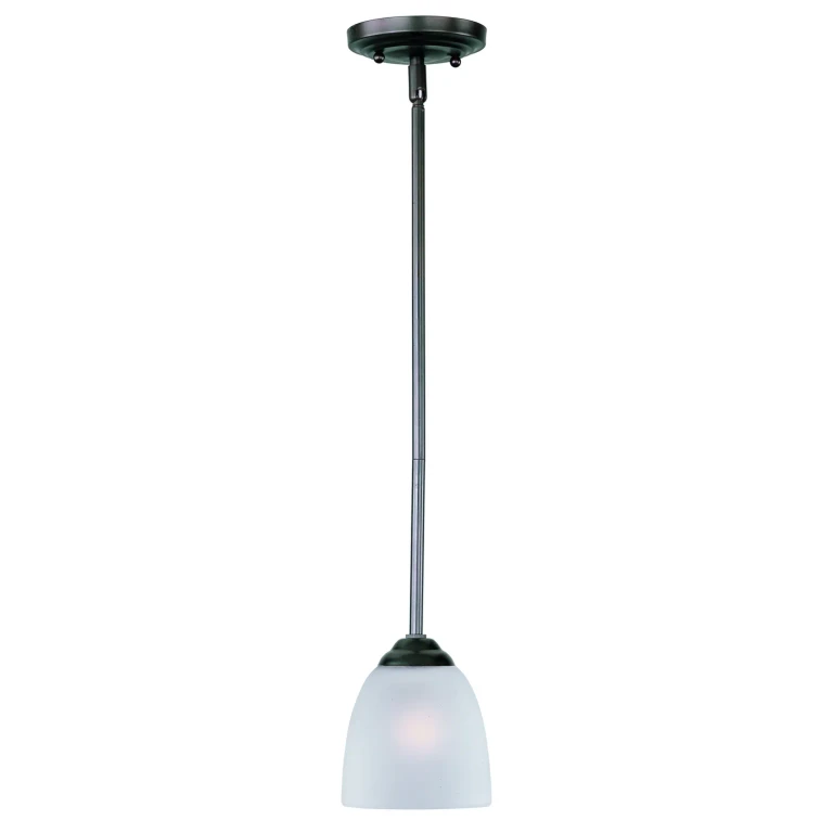 Oil Rubbed Bronze One Light Mini Pendant from the Stefan Collection