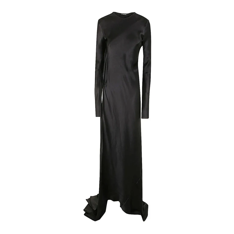 Ann Demeulemeester Maxi Robe - Noir