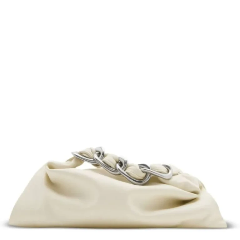 Burberry Mini Swan Leather Bag - Almond