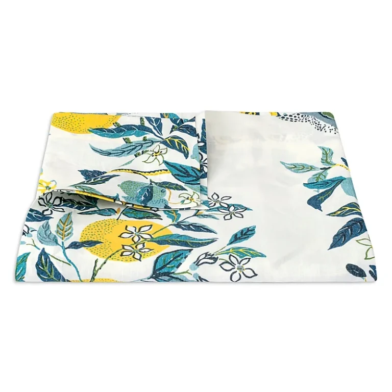 Matouk Citrus Garden Tablecloth, 70 x 90