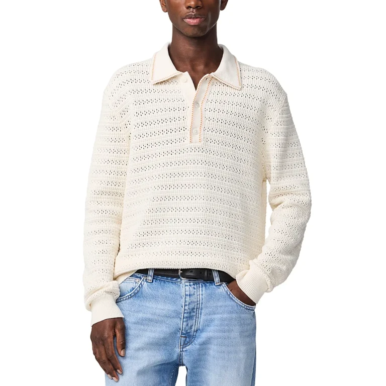 NN07 Josh 6636 Regular Fit Long Sleeve Polo Sweater