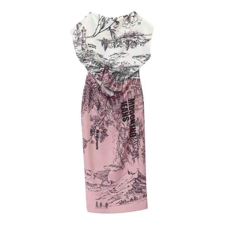 Moschino Jeans Robe Au Genou - Multicolore