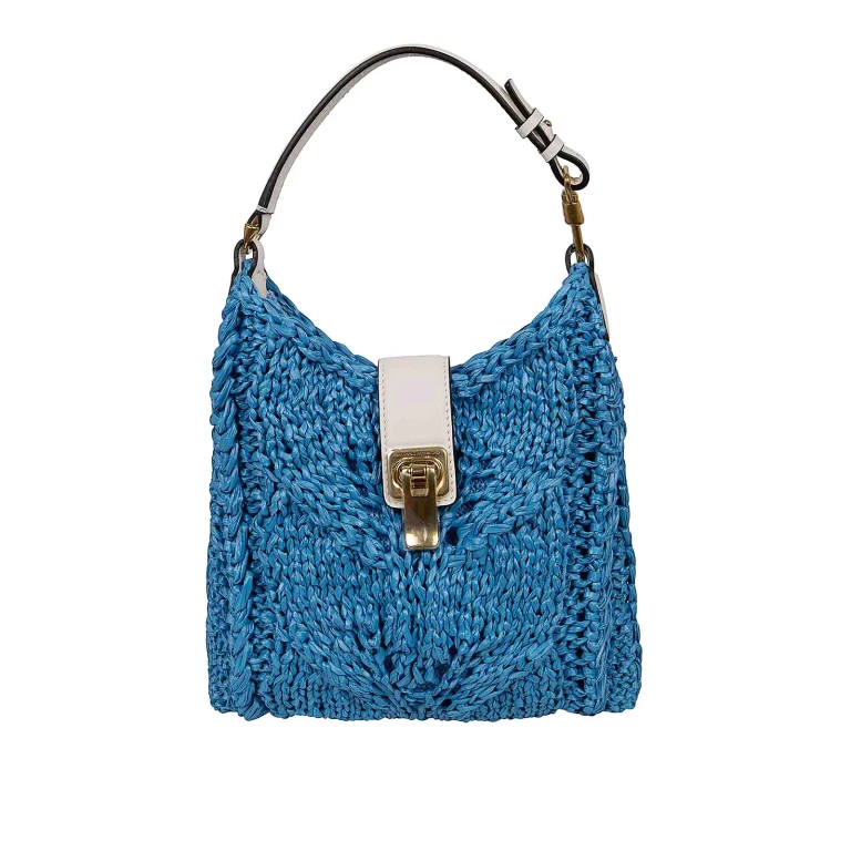 Ermanno Scervino Sac Porté Épaule - Bleu