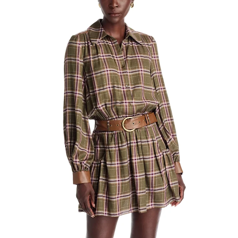 Ramy Brook Jim Belted Dress